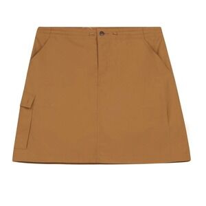 Patagonia Womens Skirt Brown Cargo Style Size 14 Mini Casual Outdoor‎